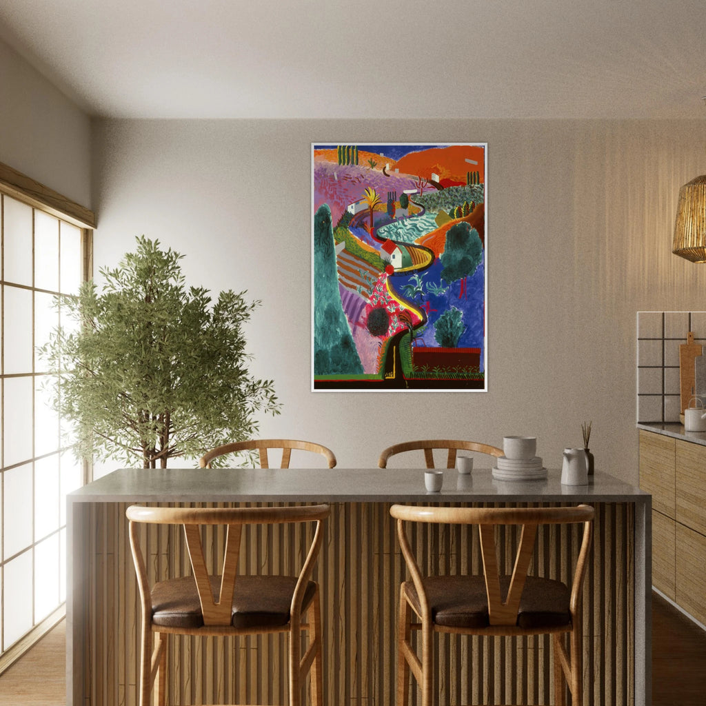David Hockney Framed Poster | David Hockney Framed Prints Wall Art | David Hockney Poster