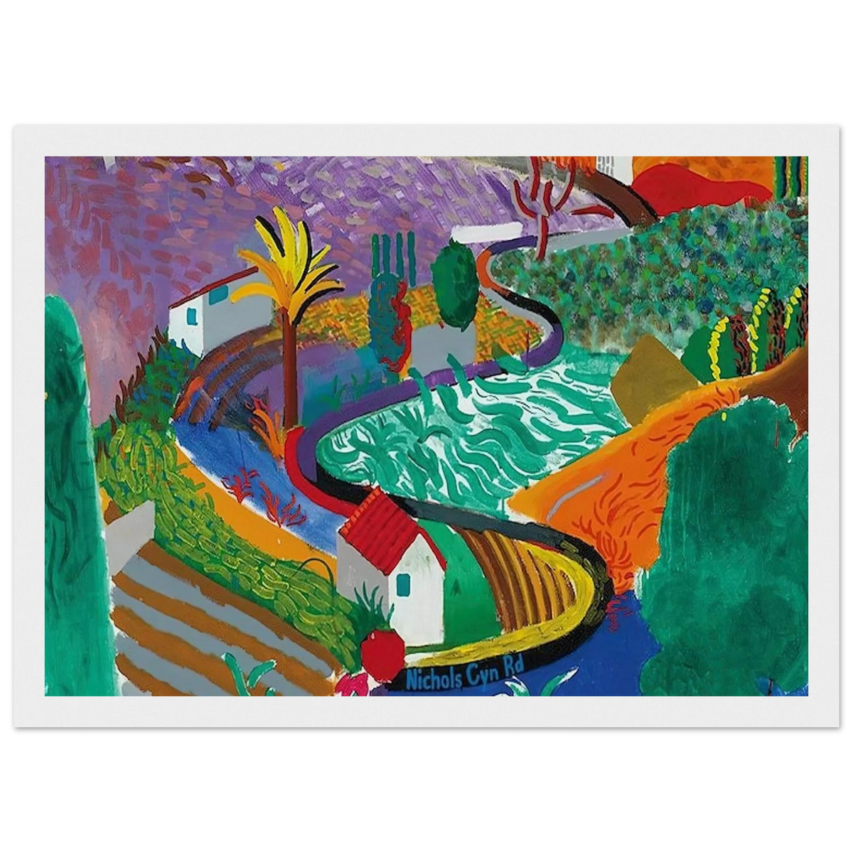 David Hockney Framed Poster | David Hockney Framed Prints Wall Art | David Hockney Poster