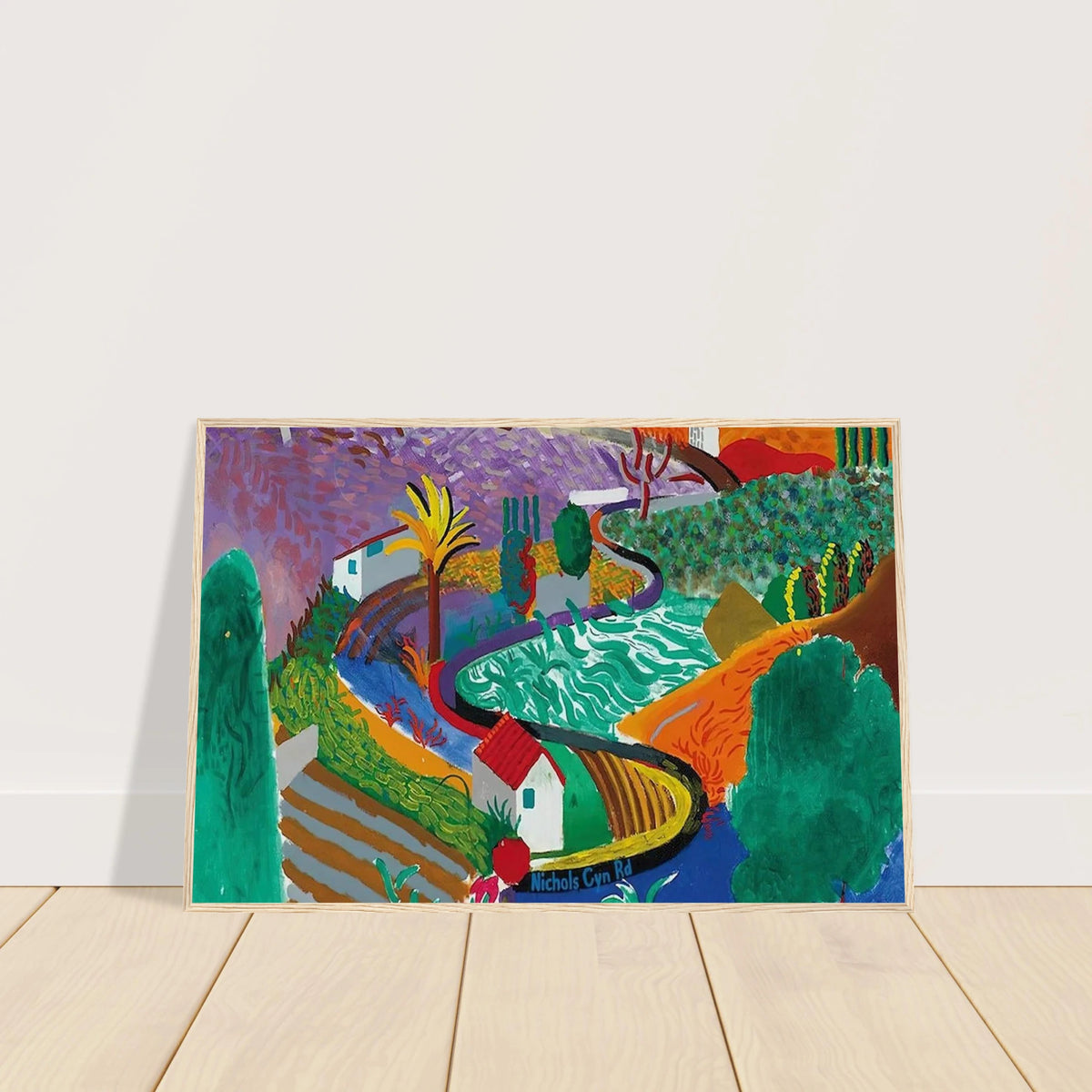 David Hockney Framed Poster | David Hockney Framed Prints Wall Art | David Hockney Poster