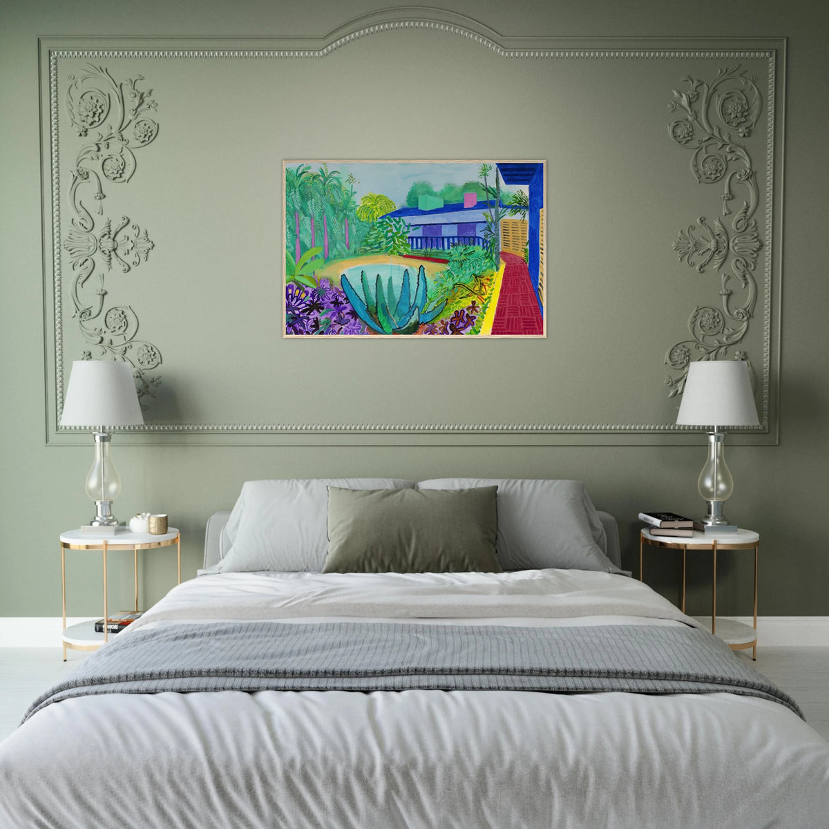 David Hockney Framed Poster | David Hockney Framed Prints Wall Art | David Hockney Poster