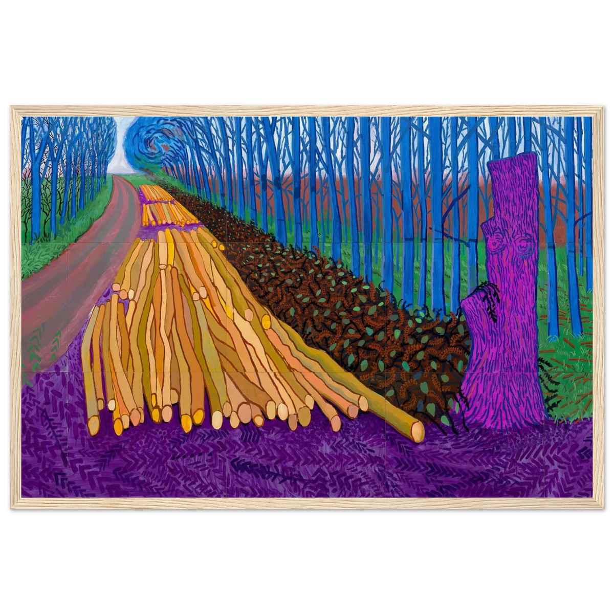 David Hockney Framed Poster | David Hockney Framed Prints Wall Art | David Hockney Poster