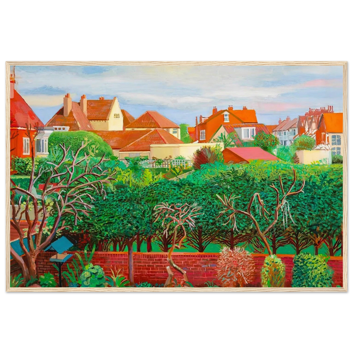 David Hockney Framed Poster | David Hockney Framed Prints Wall Art | David Hockney Poster