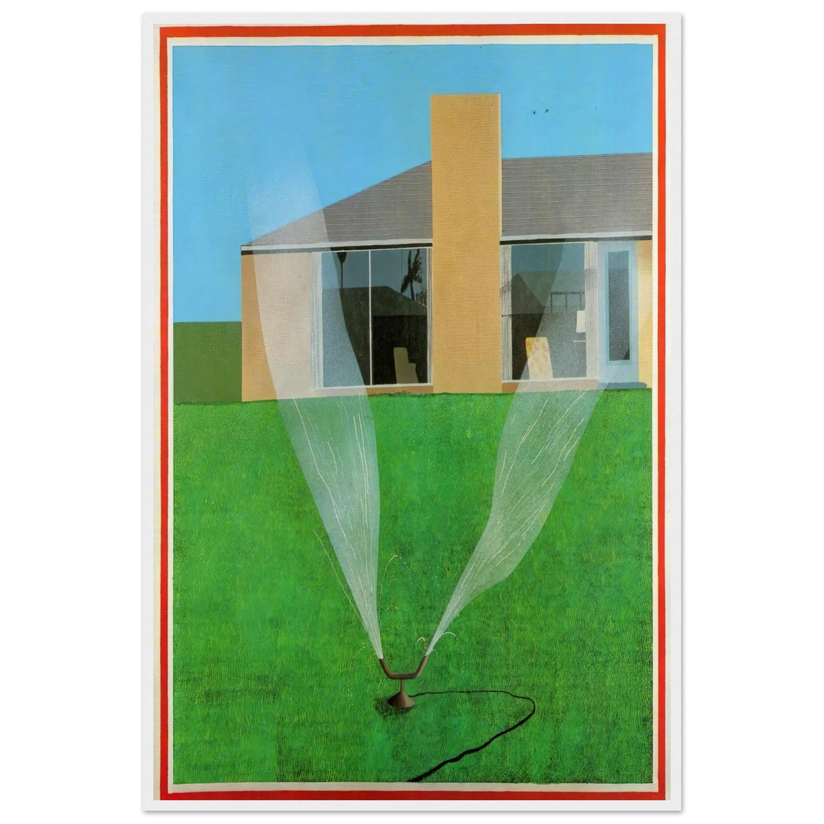 David Hockney Framed Poster | David Hockney Framed Prints Wall Art | David Hockney Poster