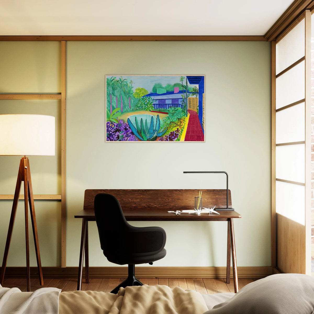 David Hockney Framed Poster | David Hockney Framed Prints Wall Art | David Hockney Poster