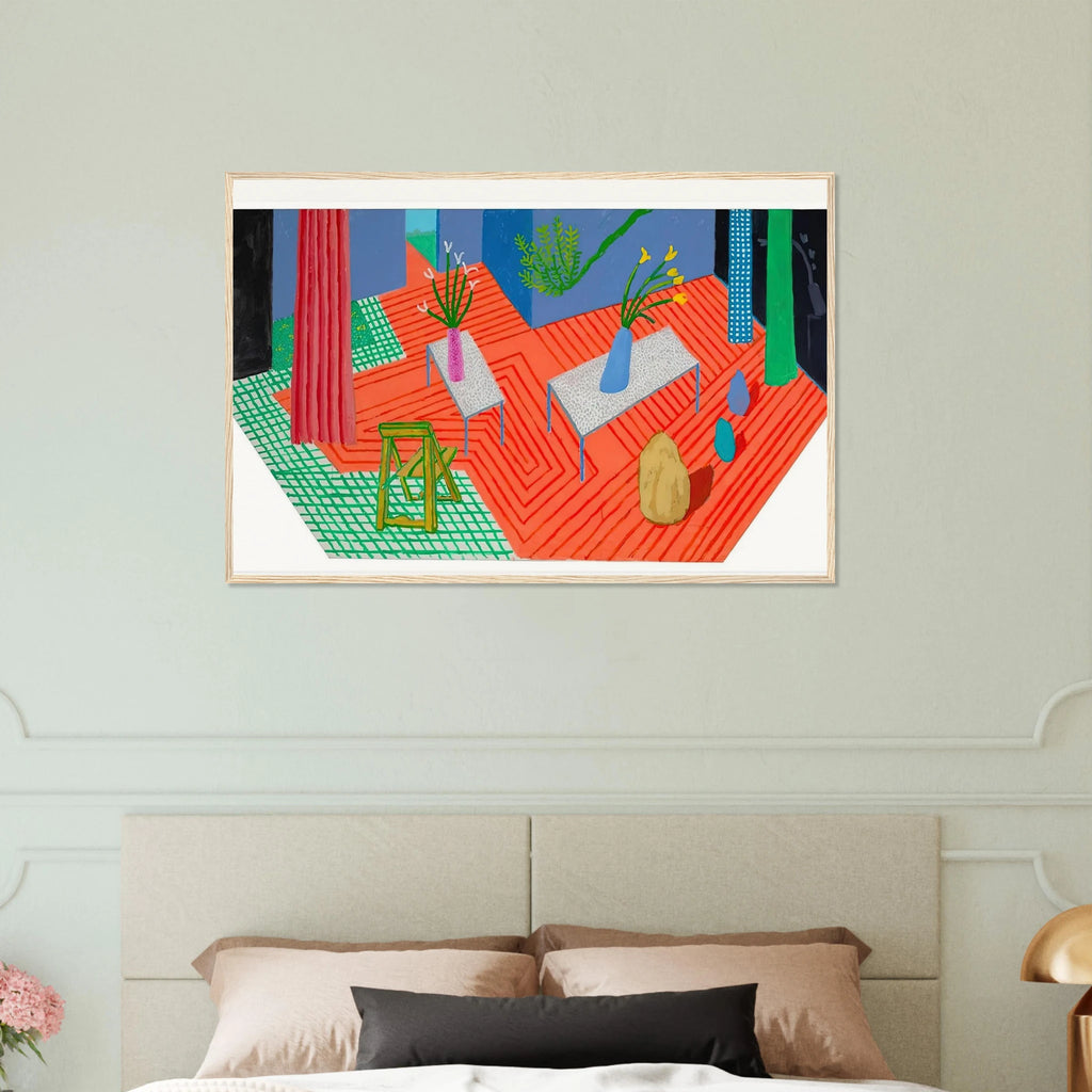 David Hockney Framed Poster | David Hockney Framed Prints Wall Art | David Hockney Poster