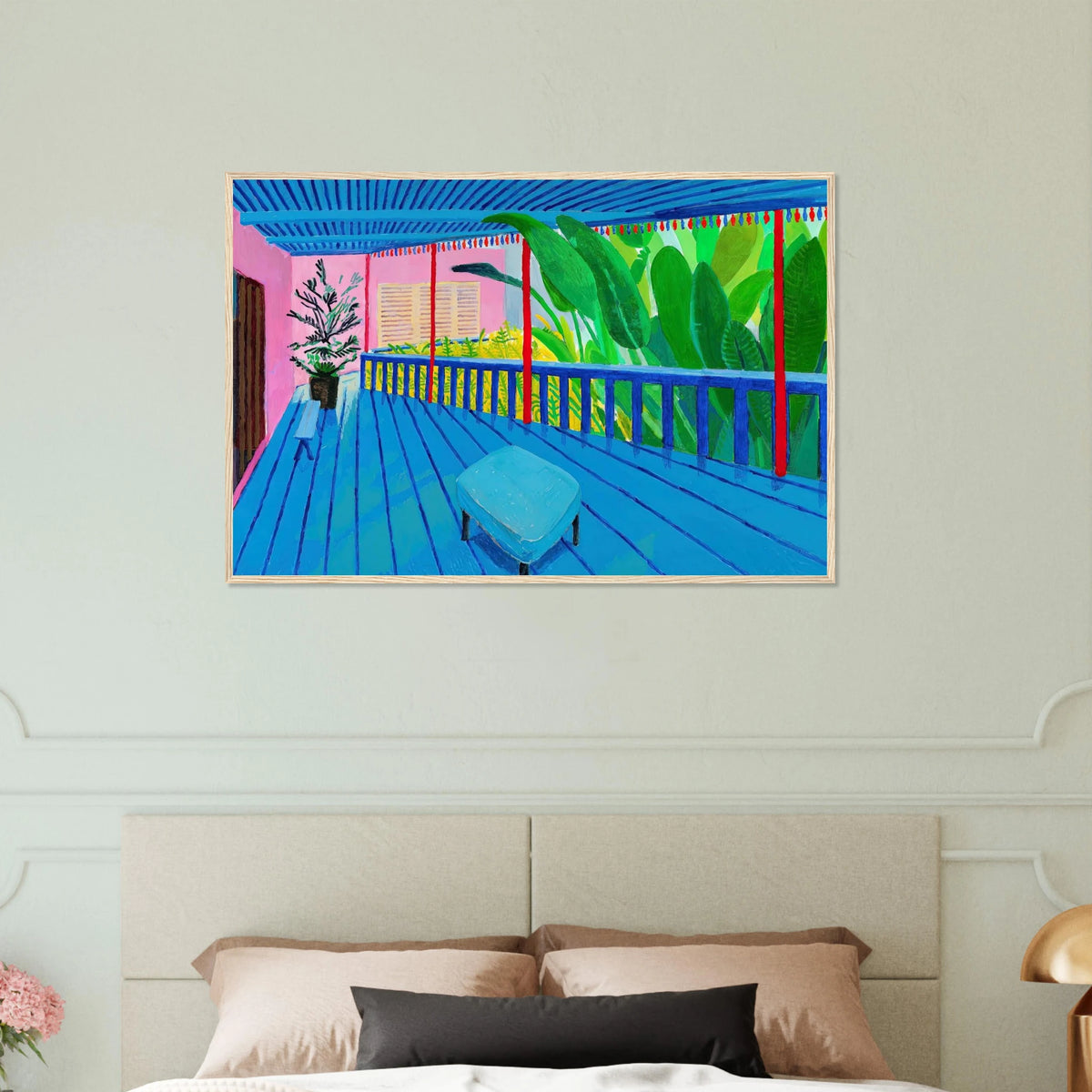 David Hockney Framed Poster | David Hockney Framed Prints Wall Art | David Hockney Poster