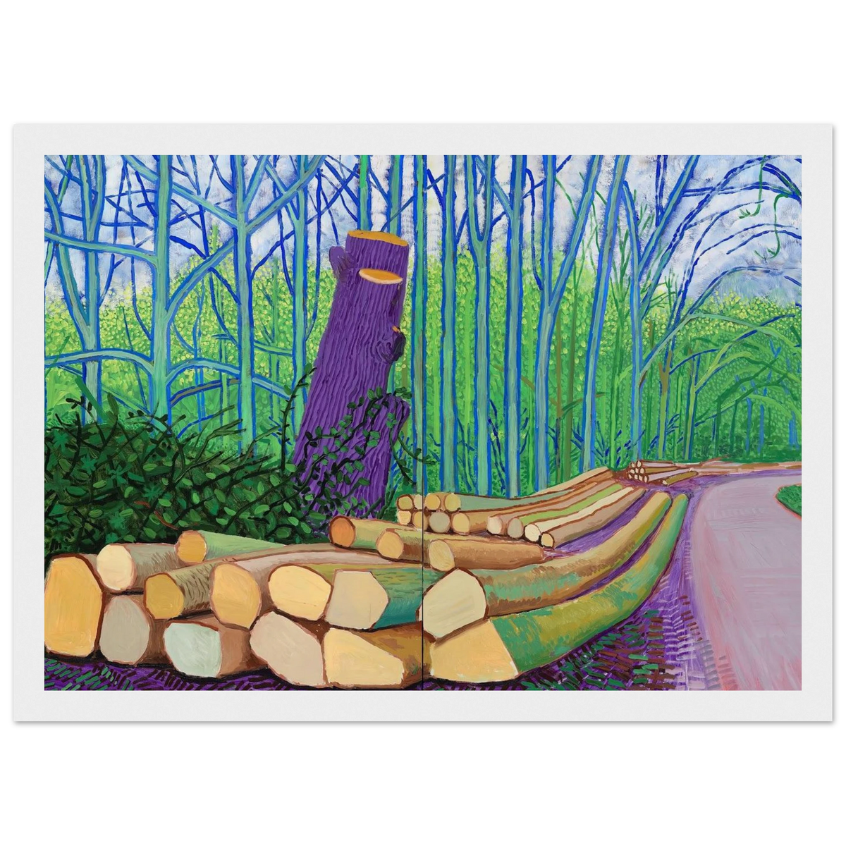 David Hockney Framed Poster | David Hockney Framed Prints Wall Art | David Hockney Poster