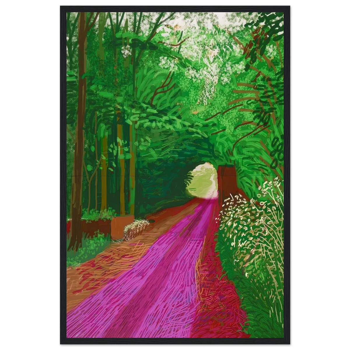 David Hockney Framed Poster | David Hockney Framed Prints Wall Art | David Hockney Poster