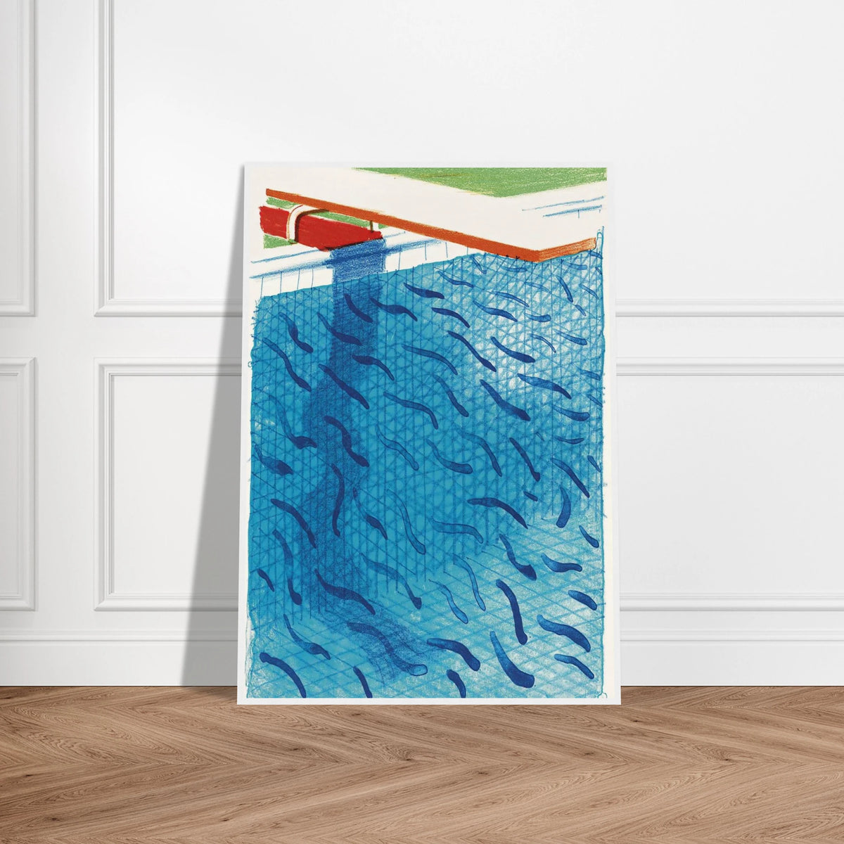 David Hockney Framed Poster | David Hockney Framed Prints Wall Art | David Hockney Poster