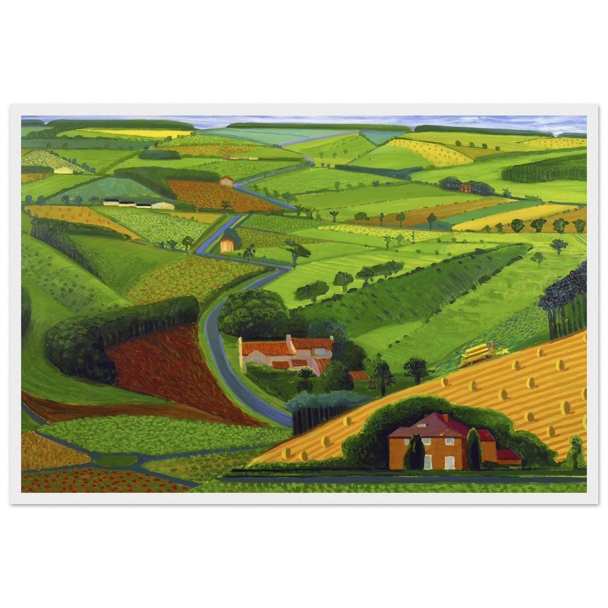 David Hockney Framed Poster | David Hockney Framed Prints Wall Art | David Hockney Poster