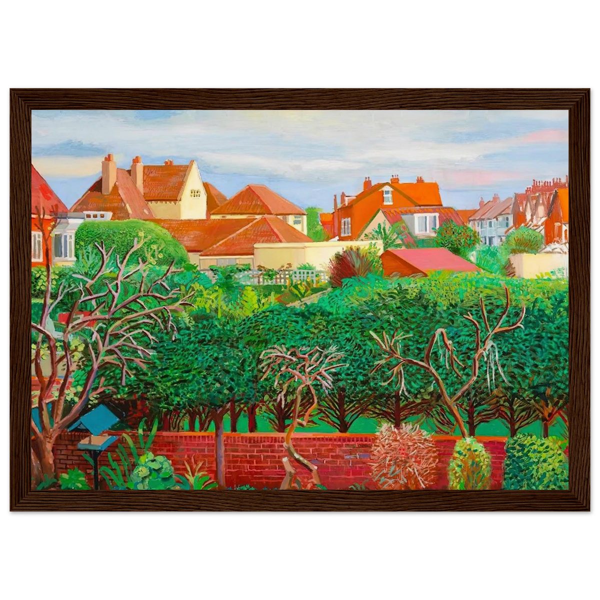 David Hockney Framed Poster | David Hockney Framed Prints Wall Art | David Hockney Poster