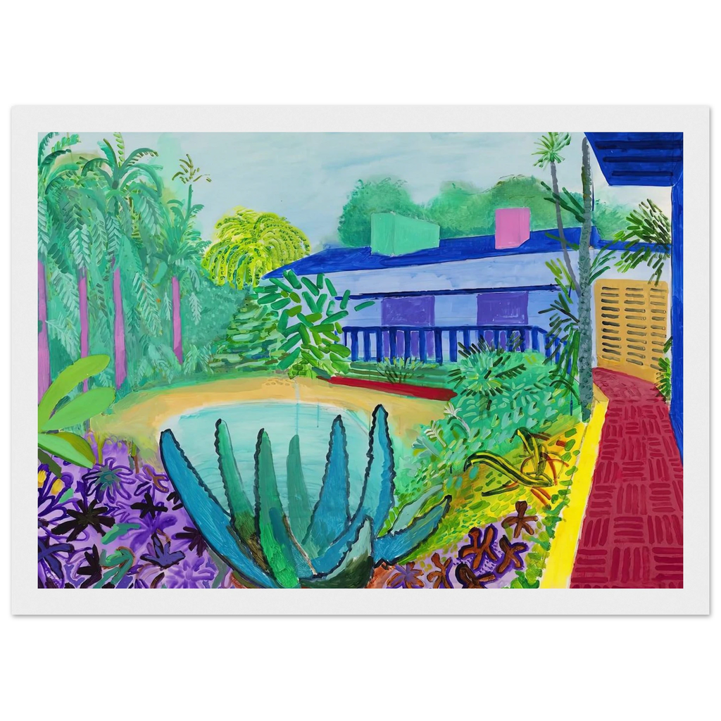 David Hockney Framed Poster | David Hockney Framed Prints Wall Art | David Hockney Poster
