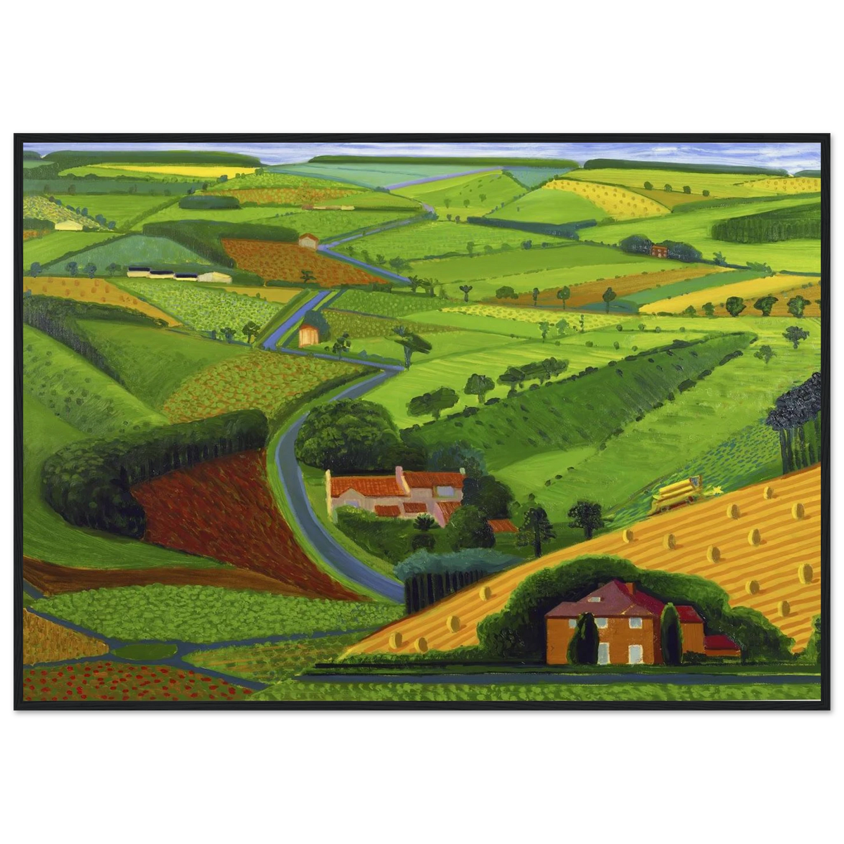 David Hockney Framed Poster | David Hockney Framed Prints Wall Art | David Hockney Poster