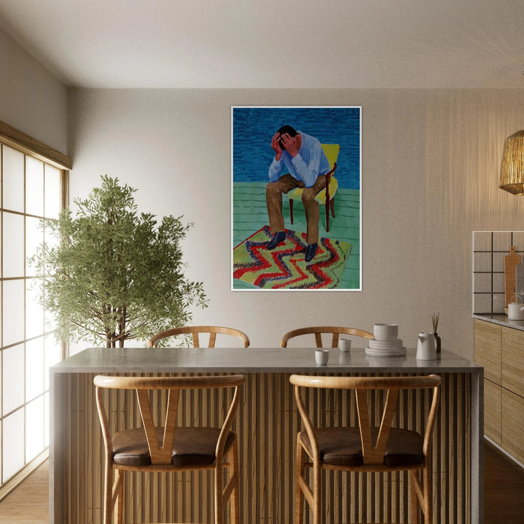 David Hockney Framed Poster | David Hockney Framed Prints Wall Art | David Hockney Poster