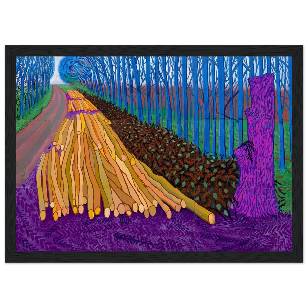 David Hockney Framed Poster | David Hockney Framed Prints Wall Art | David Hockney Poster