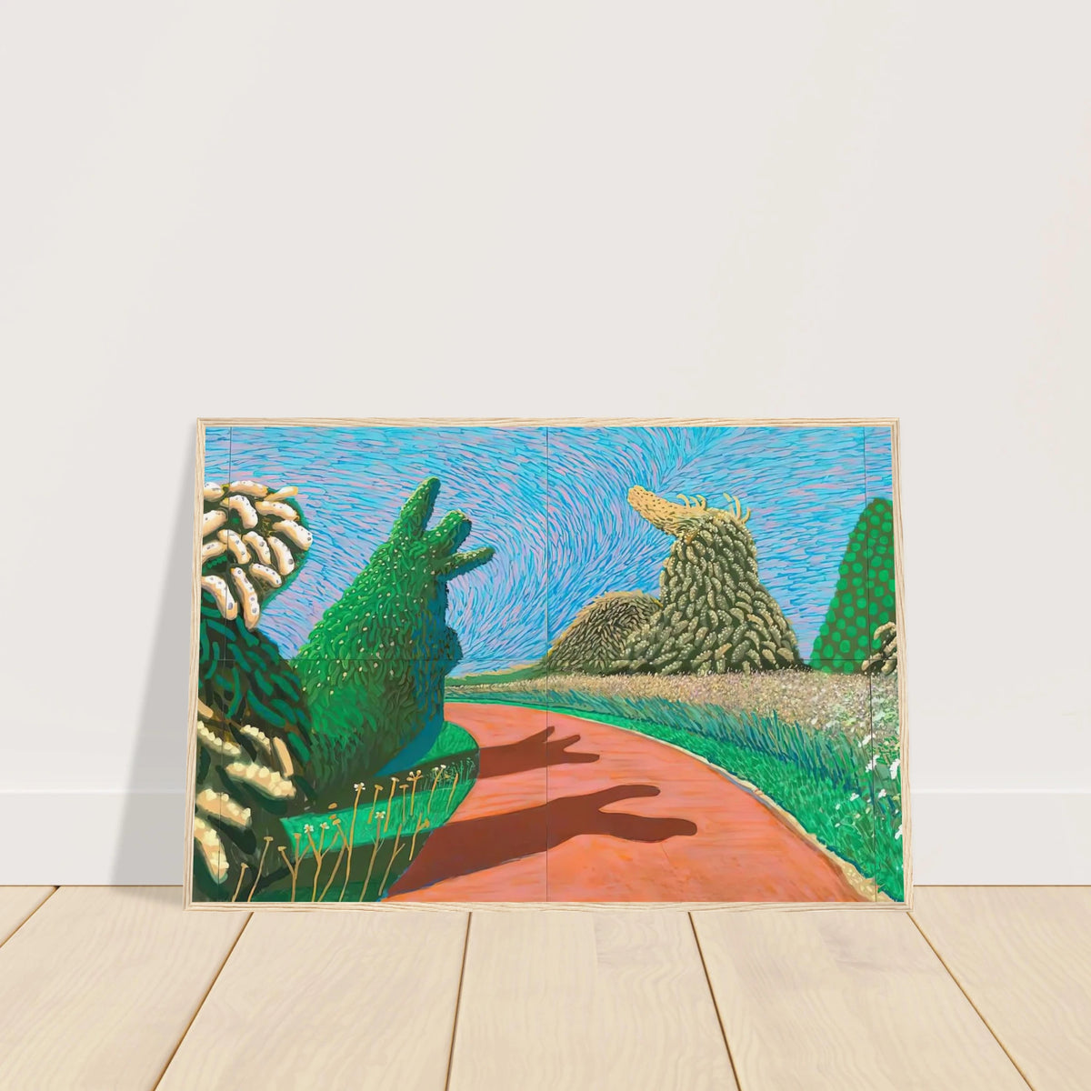 David Hockney Framed Poster | David Hockney Framed Prints Wall Art | David Hockney Poster