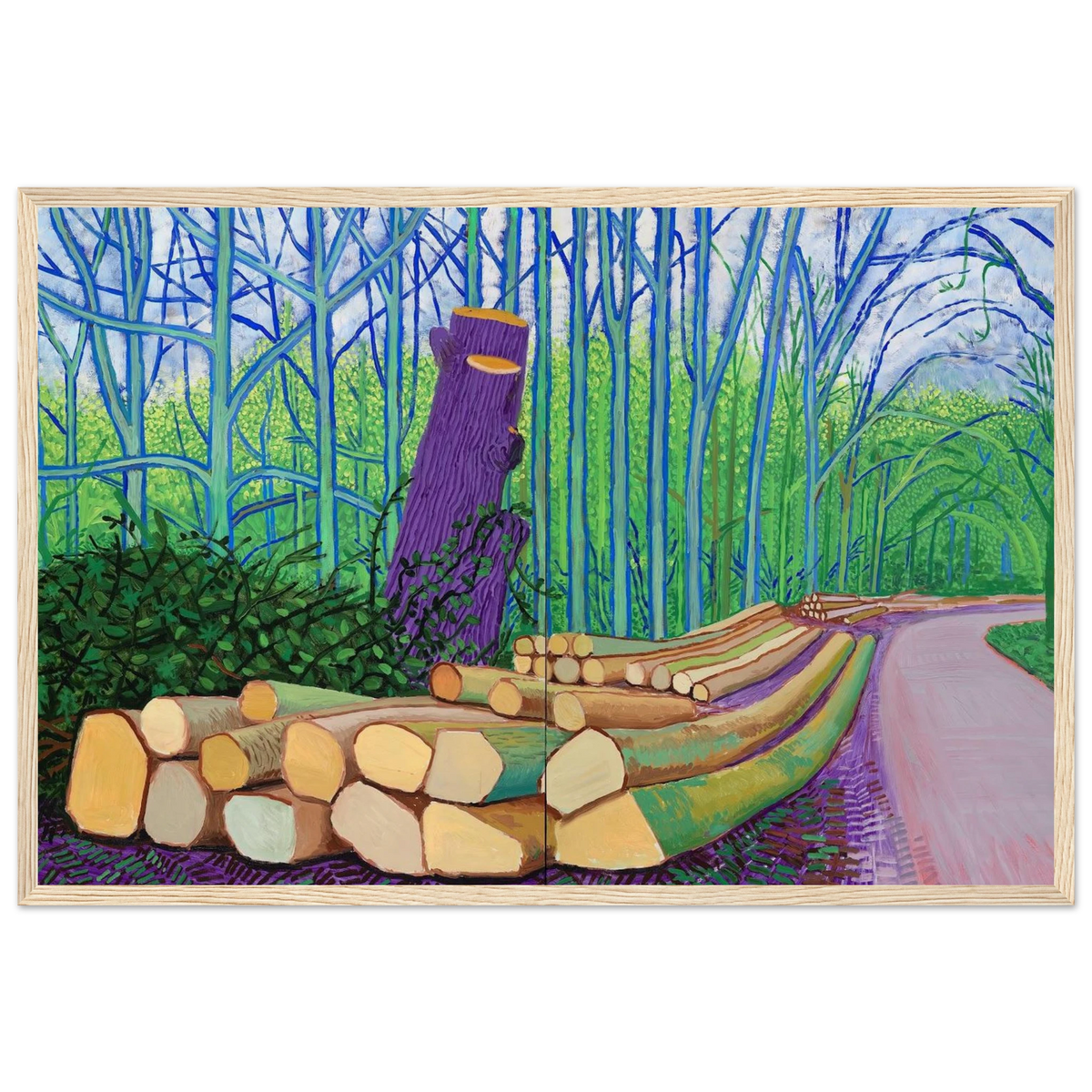 David Hockney Framed Poster | David Hockney Framed Prints Wall Art | David Hockney Poster