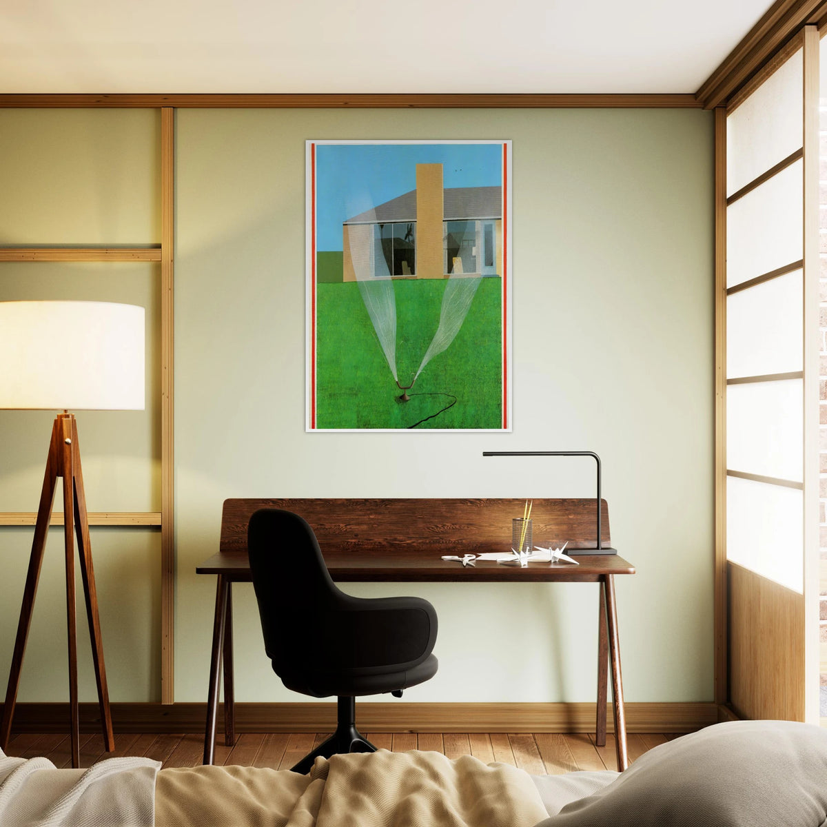 David Hockney Framed Poster | David Hockney Framed Prints Wall Art | David Hockney Poster