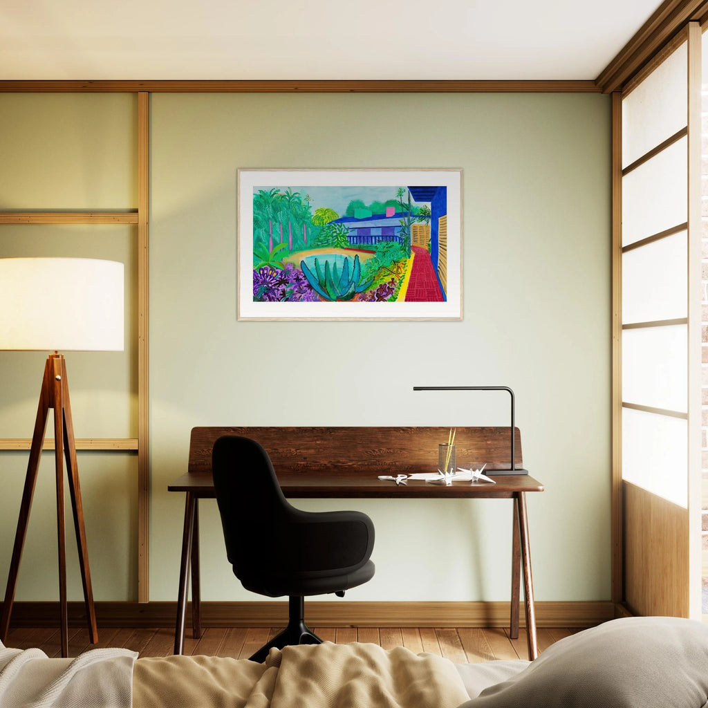 David Hockney Framed Poster | David Hockney Framed Prints Wall Art | David Hockney Poster
