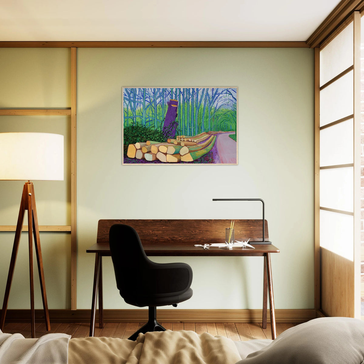 David Hockney Framed Poster | David Hockney Framed Prints Wall Art | David Hockney Poster