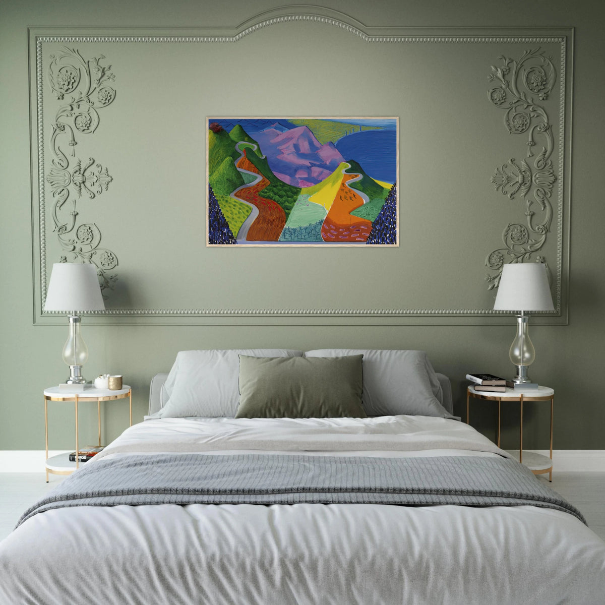 David Hockney Framed Poster | David Hockney Framed Prints Wall Art | David Hockney Poster