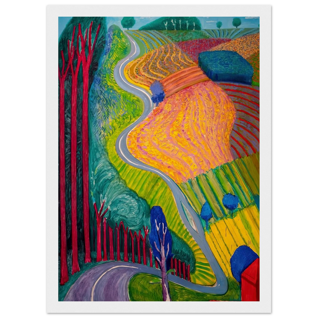David Hockney Framed Poster | David Hockney Framed Prints Wall Art | David Hockney Poster
