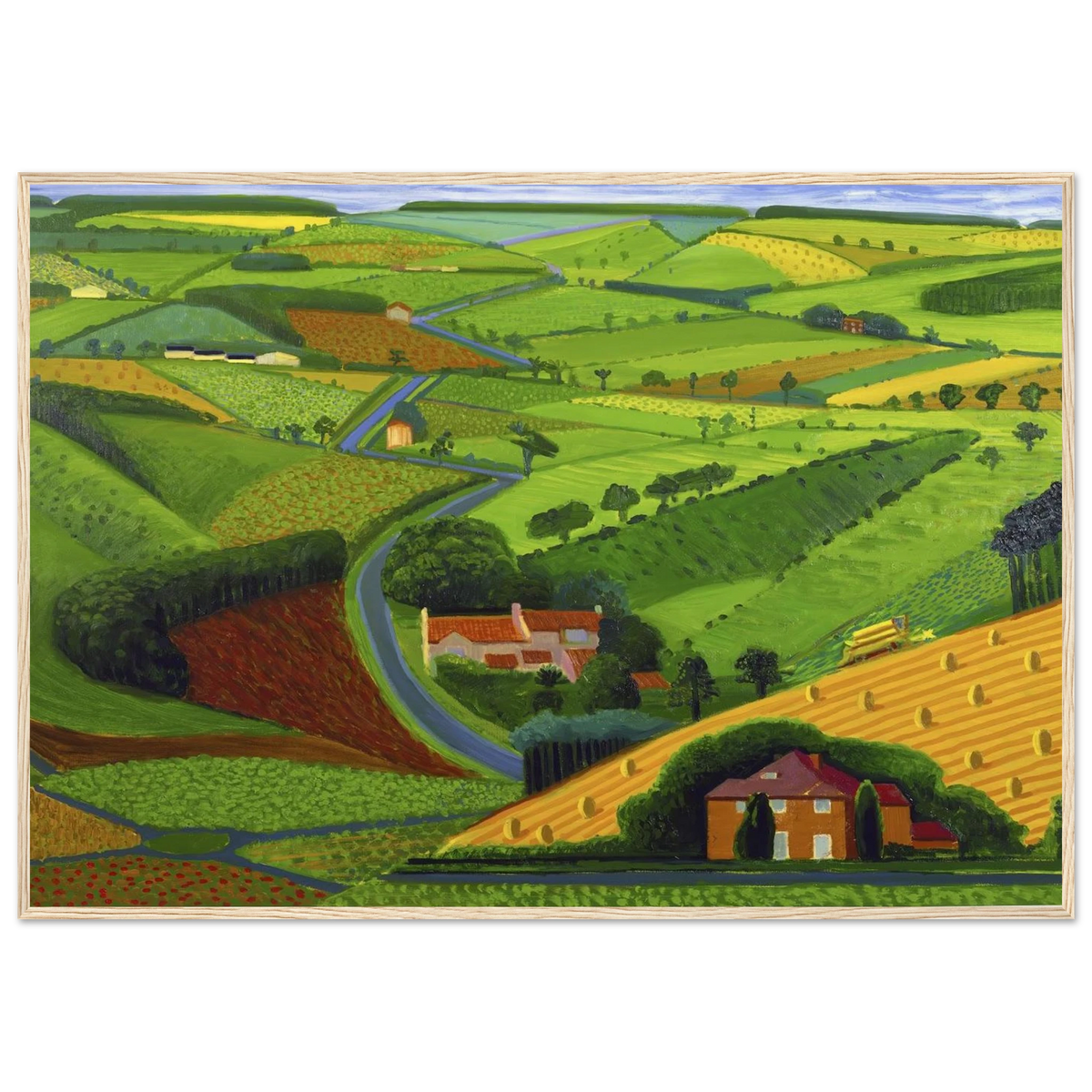 David Hockney Framed Poster | David Hockney Framed Prints Wall Art | David Hockney Poster