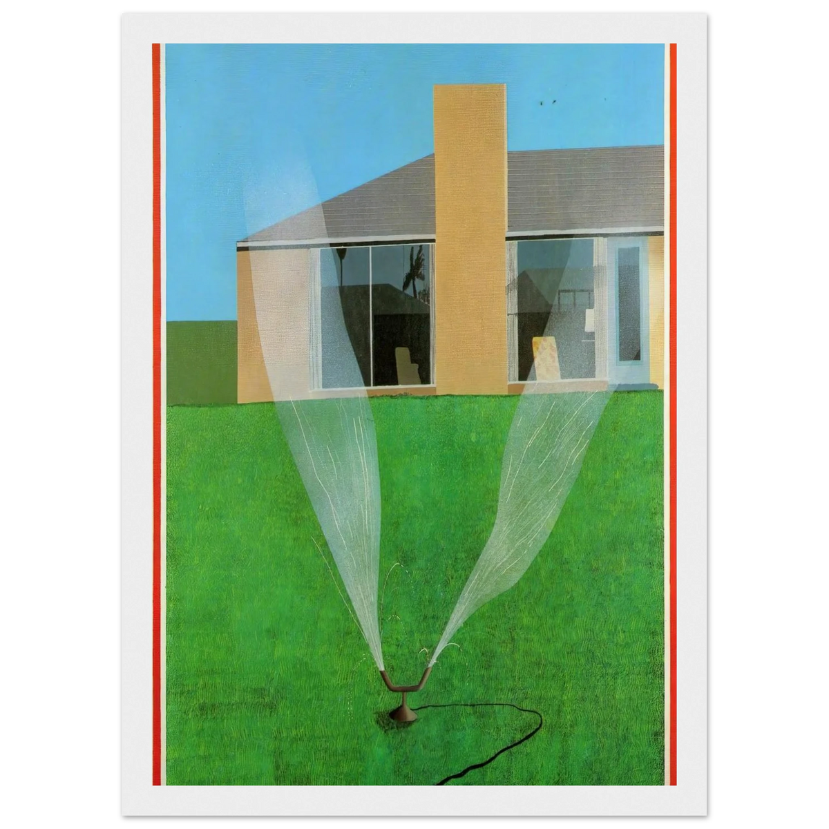 David Hockney Framed Poster | David Hockney Framed Prints Wall Art | David Hockney Poster