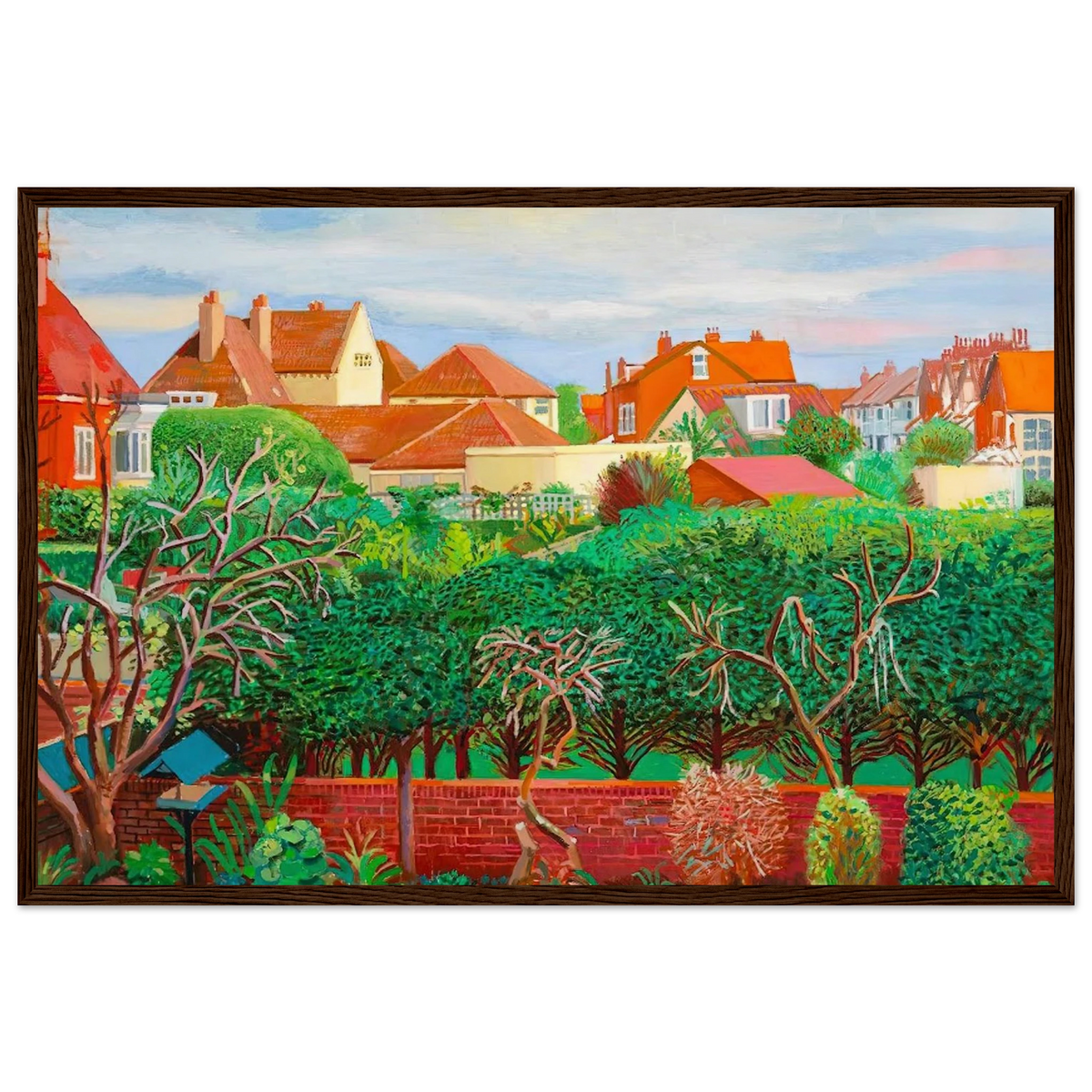 David Hockney Framed Poster | David Hockney Framed Prints Wall Art | David Hockney Poster