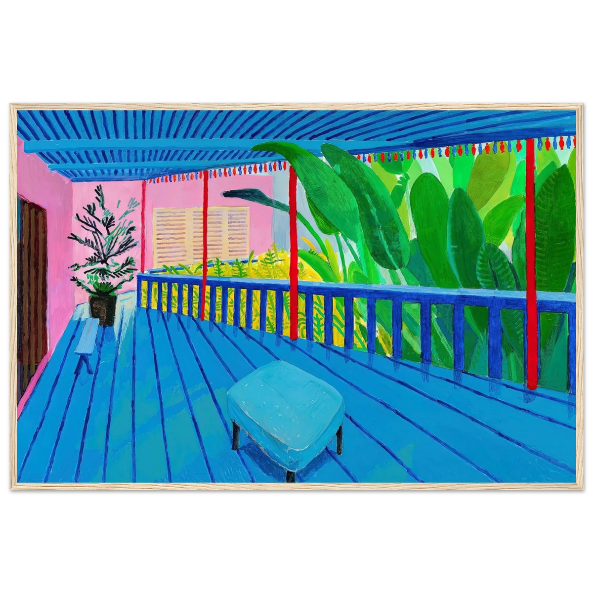 David Hockney Framed Poster | David Hockney Framed Prints Wall Art | David Hockney Poster