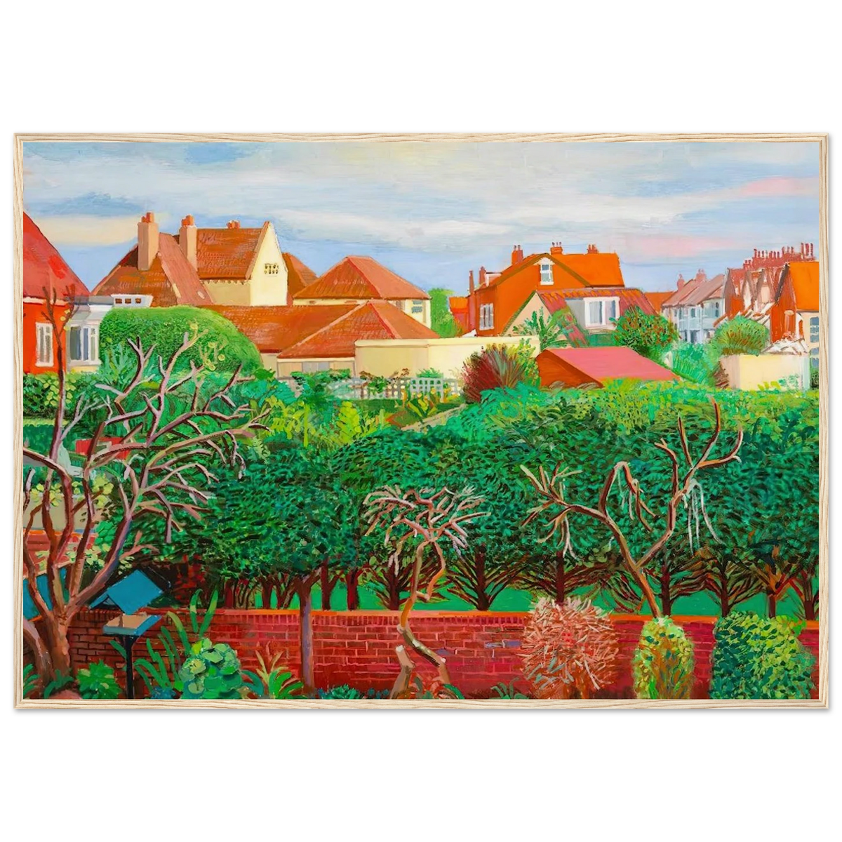 David Hockney Framed Poster | David Hockney Framed Prints Wall Art | David Hockney Poster