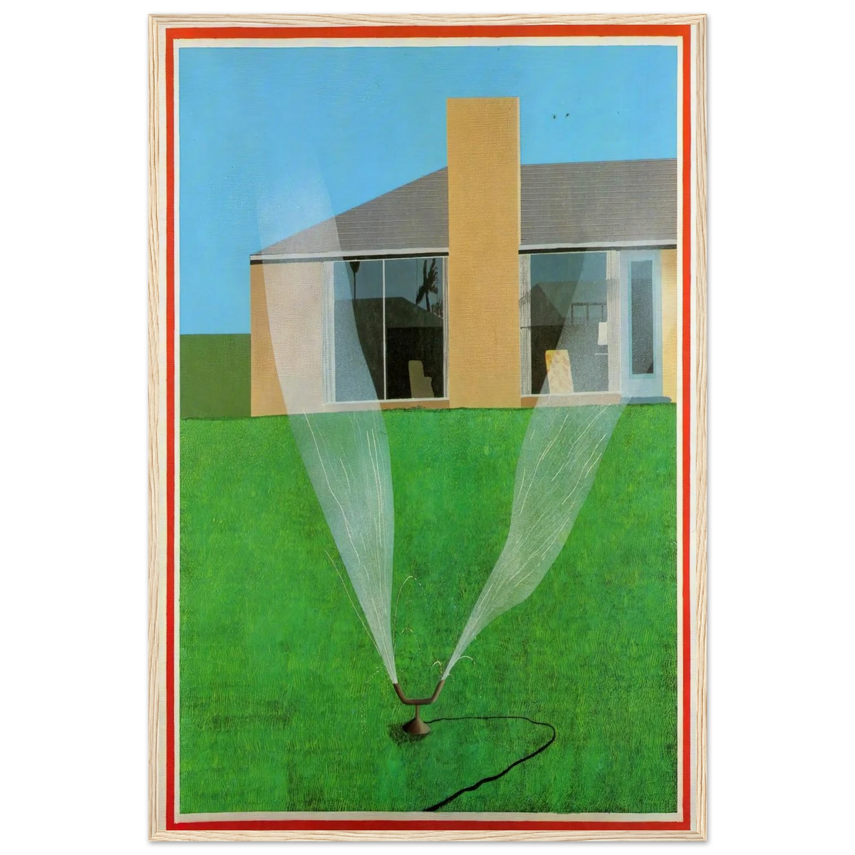 David Hockney Framed Poster | David Hockney Framed Prints Wall Art | David Hockney Poster