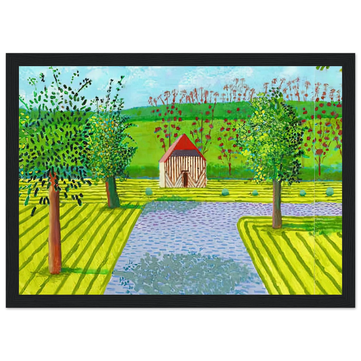 David Hockney Framed Poster | David Hockney Framed Prints Wall Art | David Hockney Poster