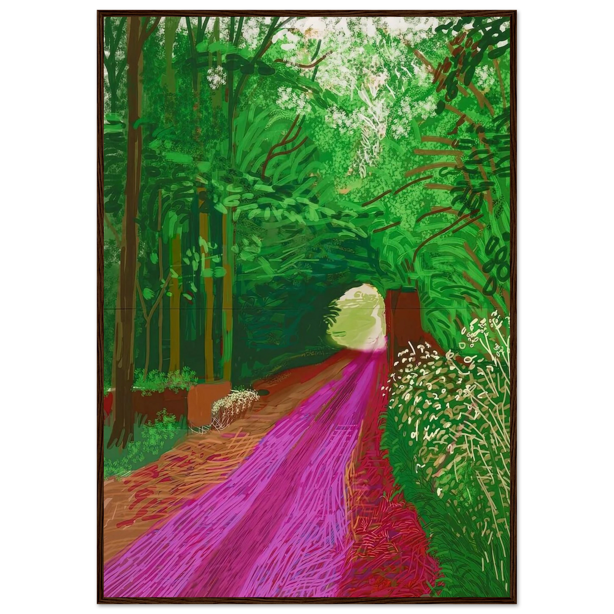 David Hockney Framed Poster | David Hockney Framed Prints Wall Art | David Hockney Poster