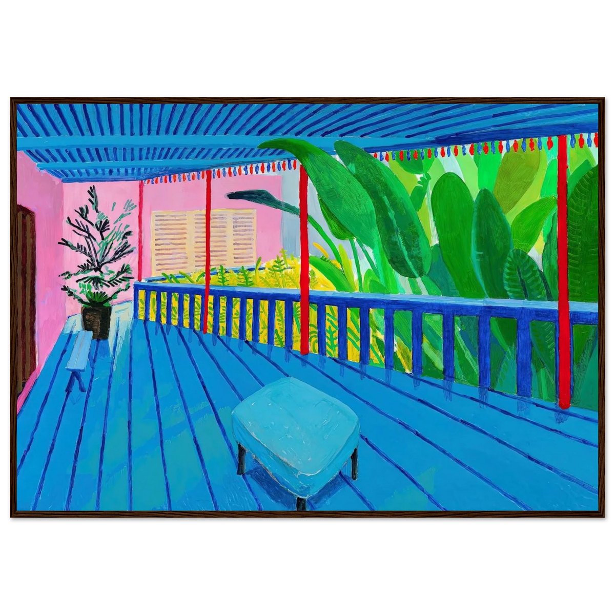 David Hockney Framed Poster | David Hockney Framed Prints Wall Art | David Hockney Poster