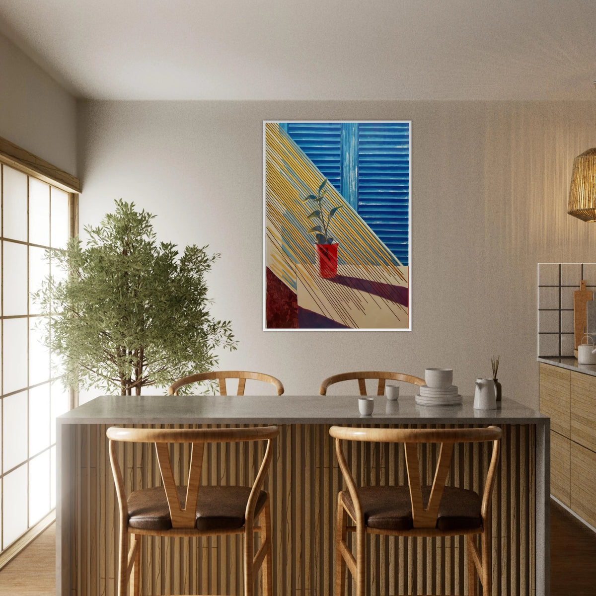 David Hockney Framed Poster | David Hockney Framed Prints Wall Art | David Hockney Poster