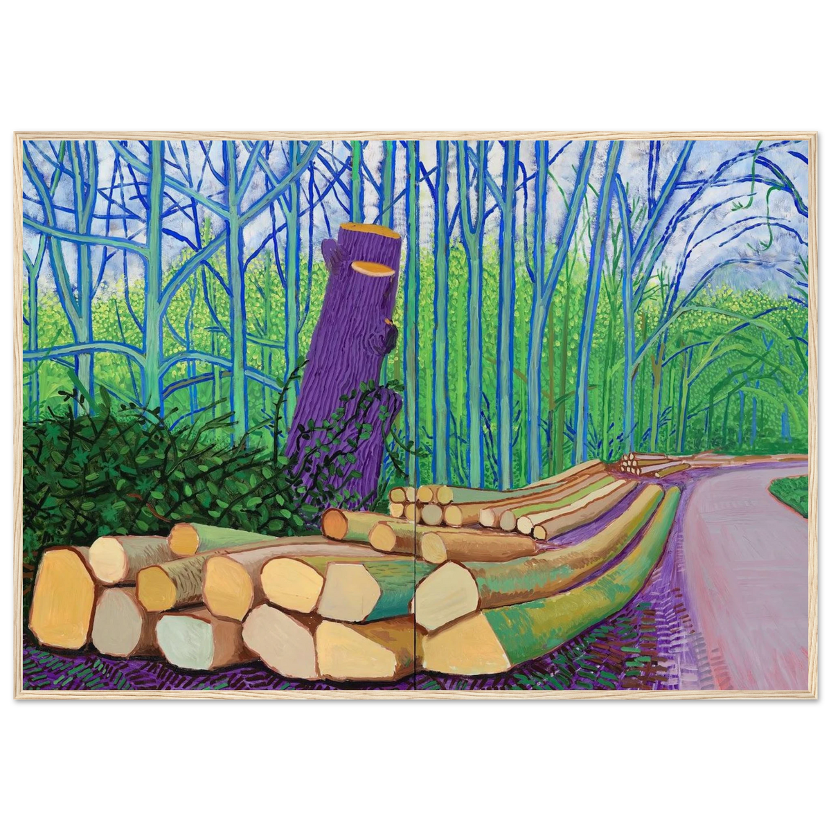 David Hockney Framed Poster | David Hockney Framed Prints Wall Art | David Hockney Poster