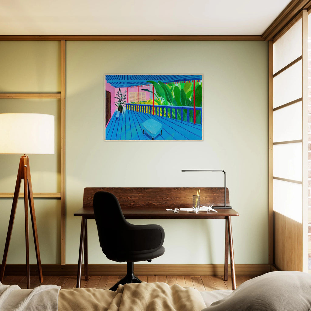 David Hockney Framed Poster | David Hockney Framed Prints Wall Art | David Hockney Poster