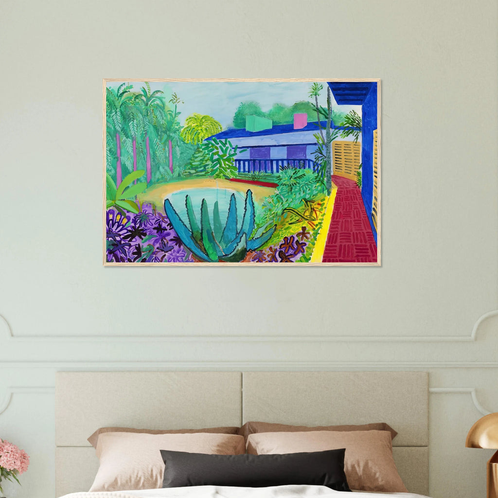 David Hockney Framed Poster | David Hockney Framed Prints Wall Art | David Hockney Poster