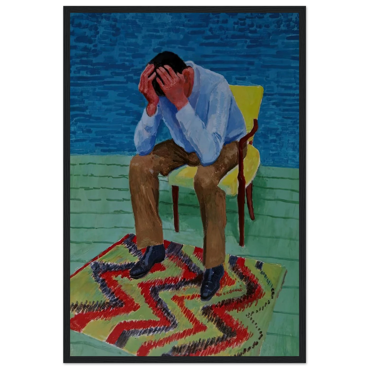 David Hockney Framed Poster | David Hockney Framed Prints Wall Art | David Hockney Poster