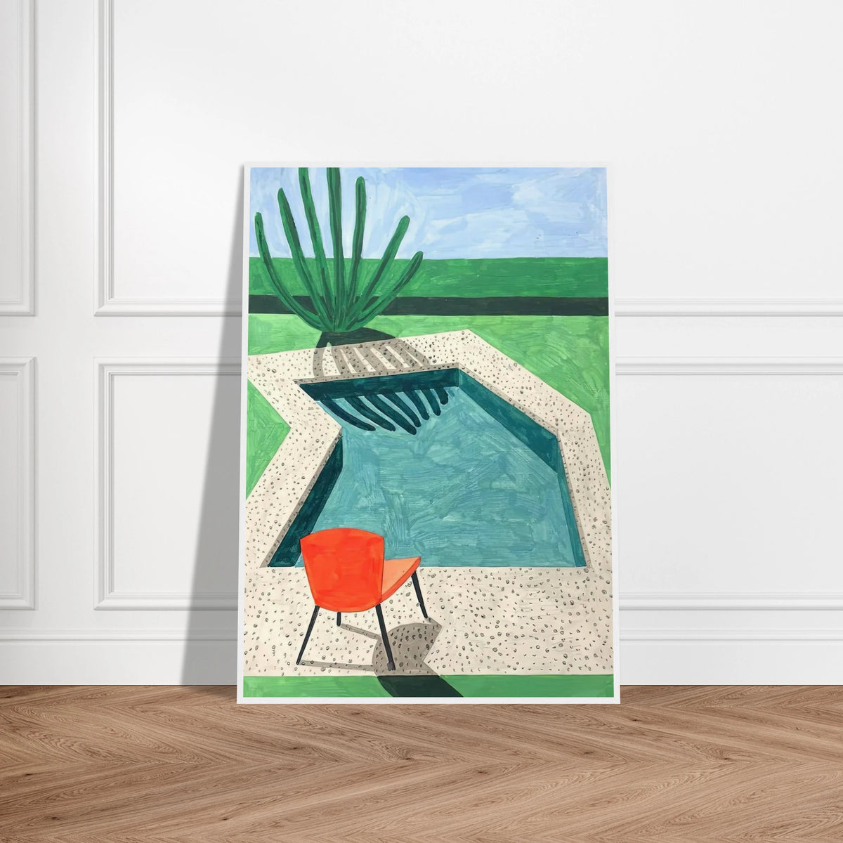 David Hockney Framed Poster | David Hockney Framed Prints Wall Art | David Hockney Poster
