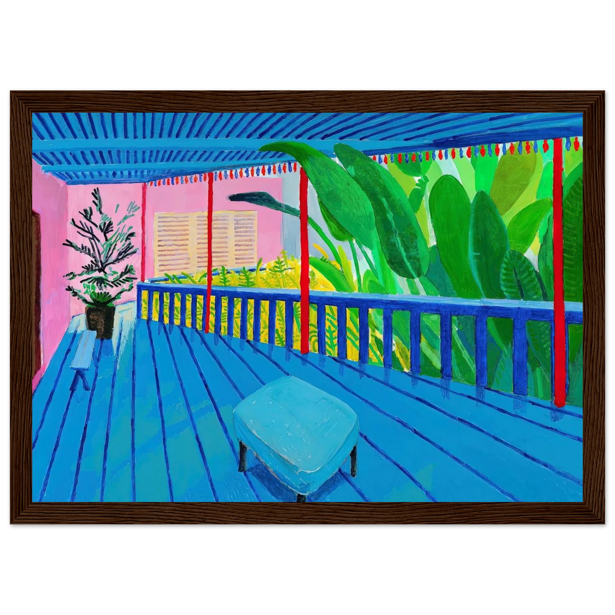 David Hockney Framed Poster | David Hockney Framed Prints Wall Art | David Hockney Poster