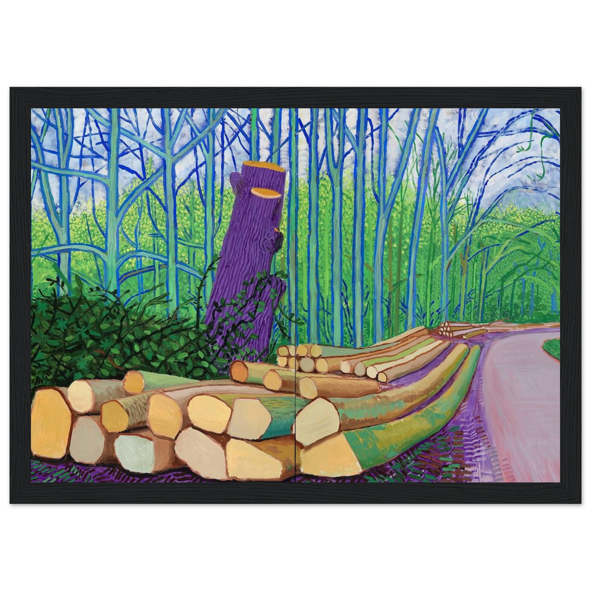 David Hockney Framed Poster | David Hockney Framed Prints Wall Art | David Hockney Poster