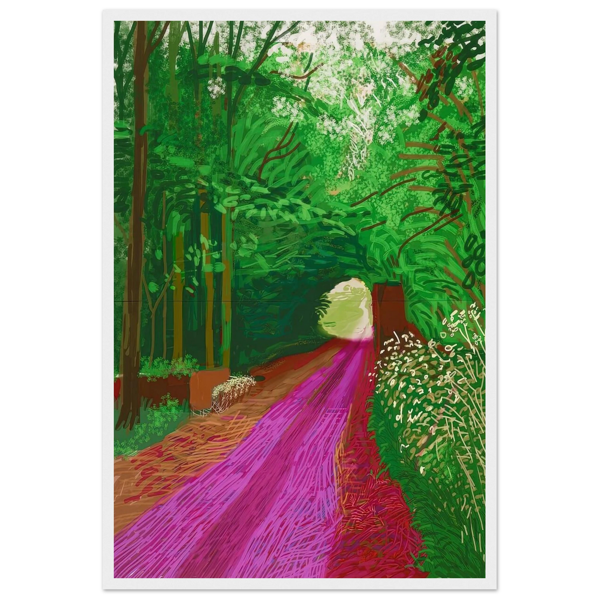 David Hockney Framed Poster | David Hockney Framed Prints Wall Art | David Hockney Poster