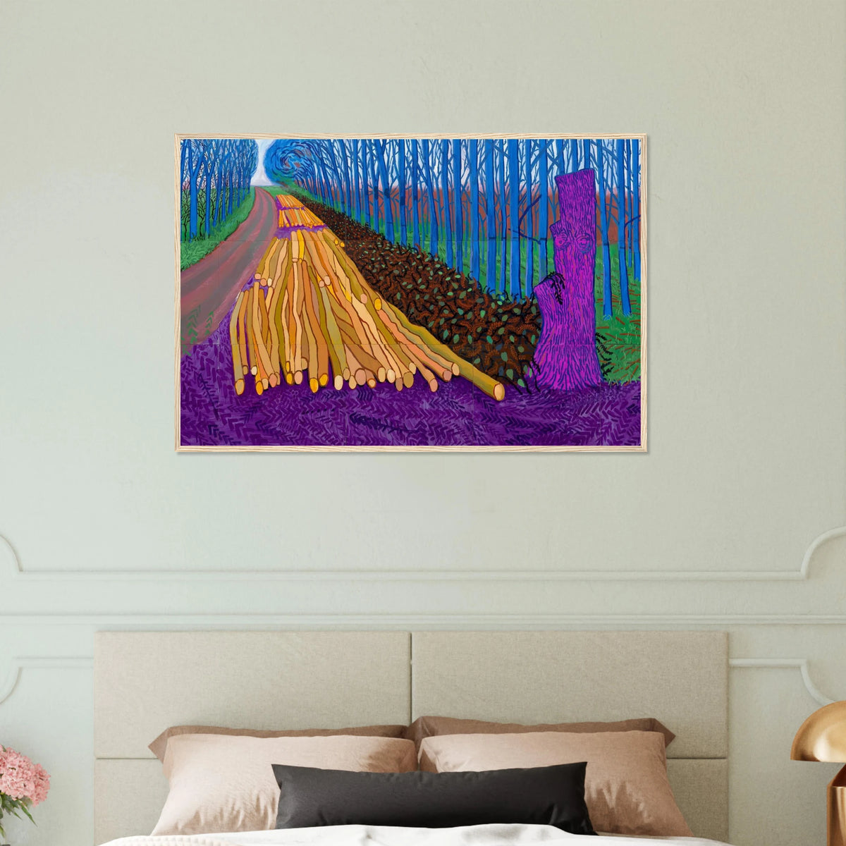 David Hockney Framed Poster | David Hockney Framed Prints Wall Art | David Hockney Poster