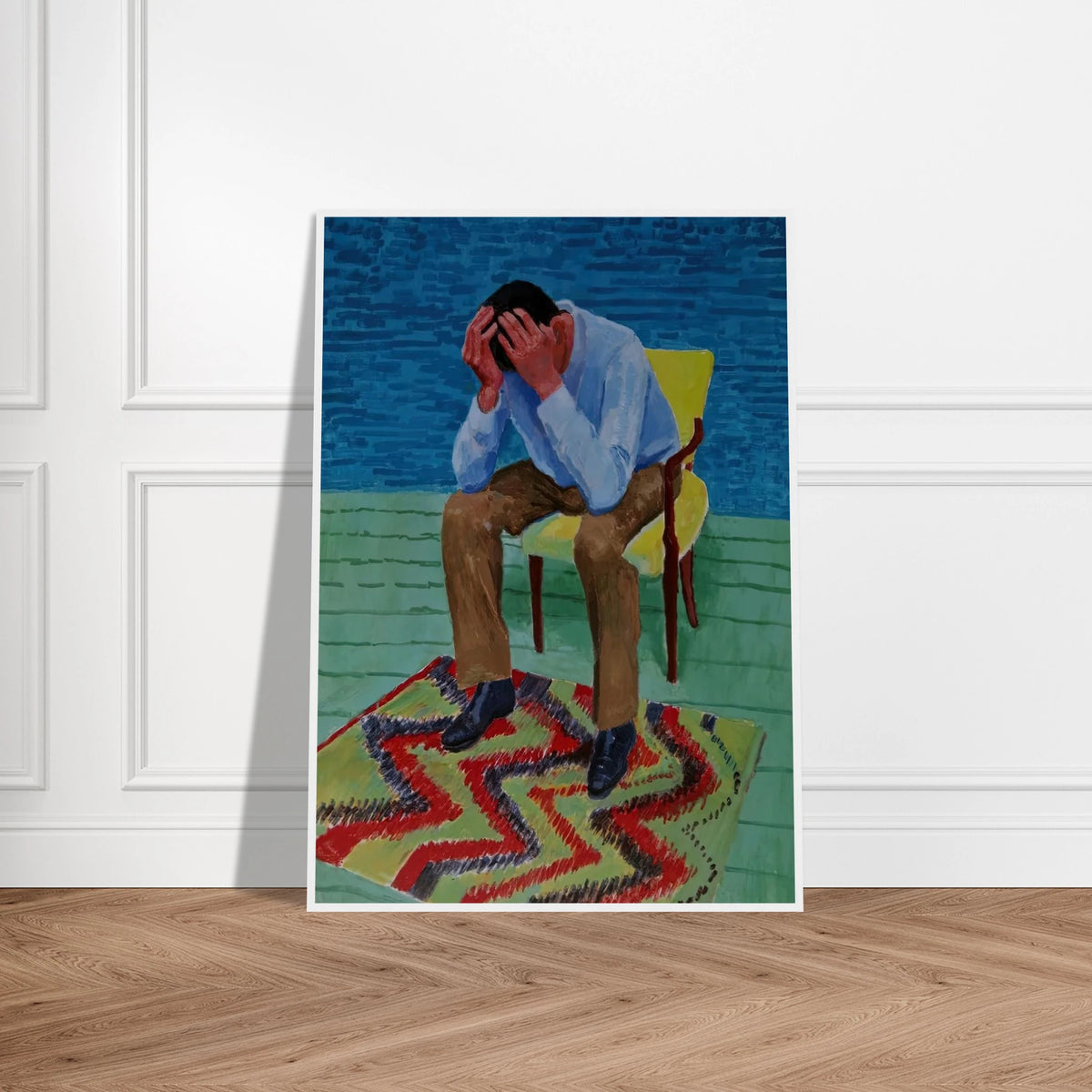 David Hockney Framed Poster | David Hockney Framed Prints Wall Art | David Hockney Poster