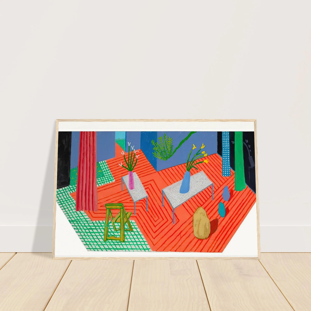 David Hockney Framed Poster | David Hockney Framed Prints Wall Art | David Hockney Poster