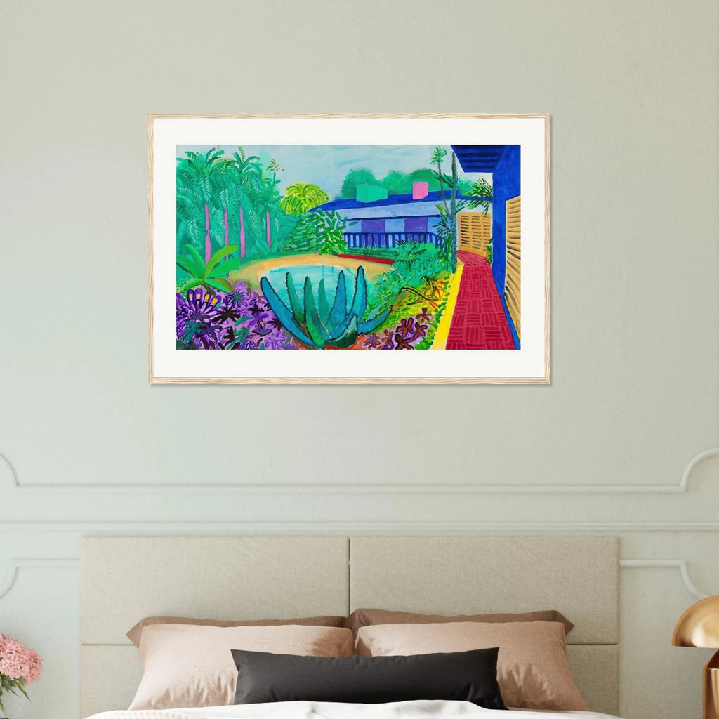 David Hockney Framed Poster | David Hockney Framed Prints Wall Art | David Hockney Poster