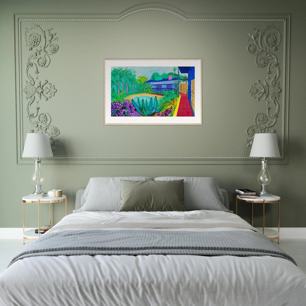 David Hockney Framed Poster | David Hockney Framed Prints Wall Art | David Hockney Poster