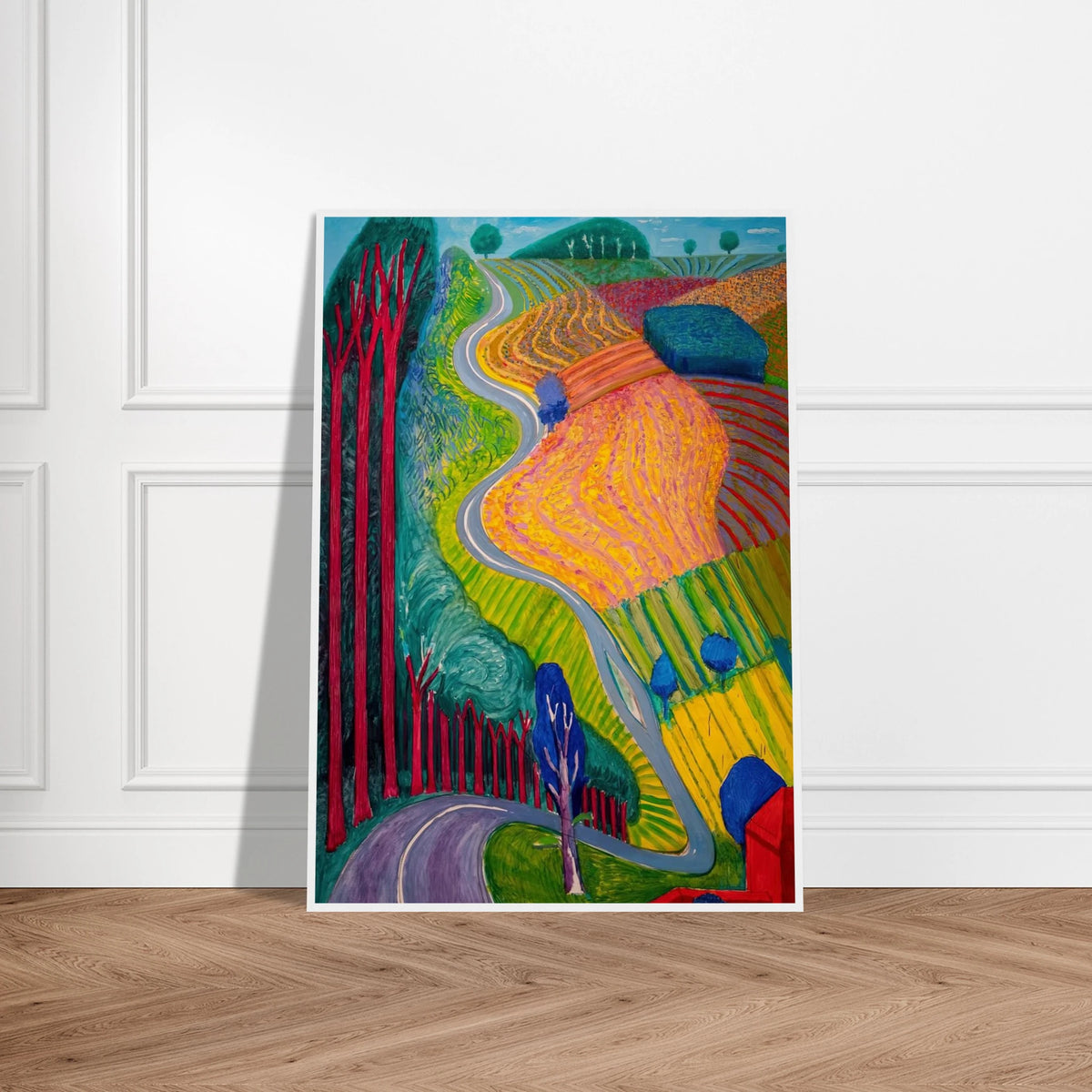 David Hockney Framed Poster | David Hockney Framed Prints Wall Art | David Hockney Poster